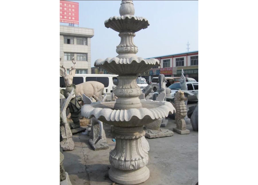 石雕噴泉